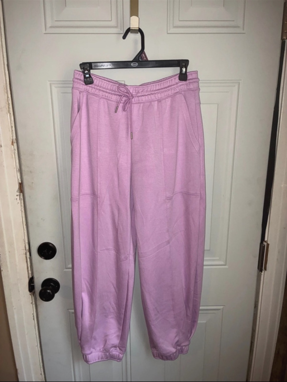 Everyday Lilac Drawstring Joggers - Women